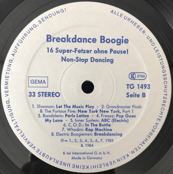 Various - Breakdance Boogie