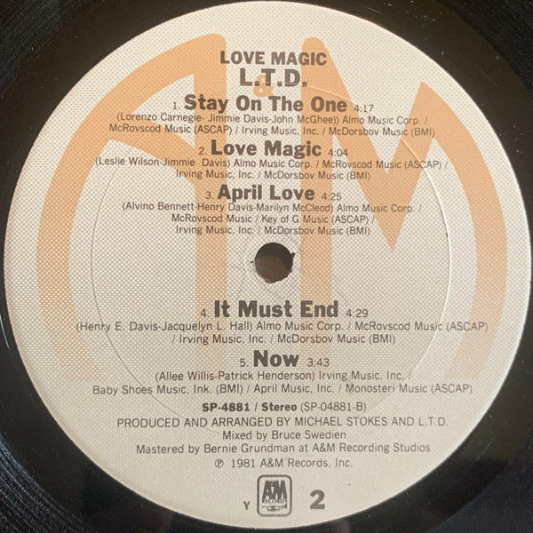 L.T.D. - Love Magic