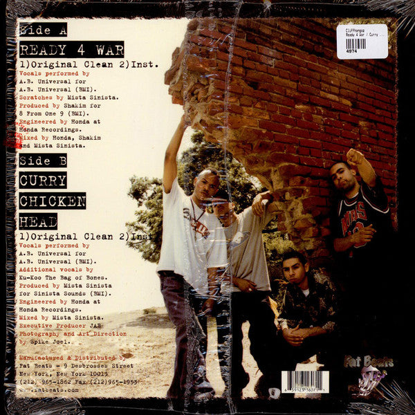 Mista Sinista - Ready 4 War / Curry Chicken Head