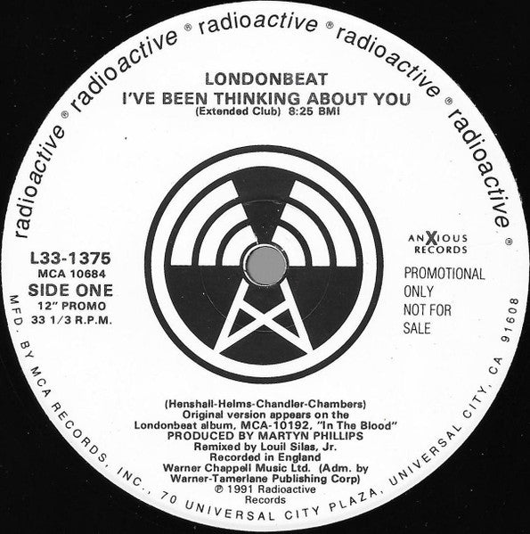 Londonbeat - I've Been Thinking About You