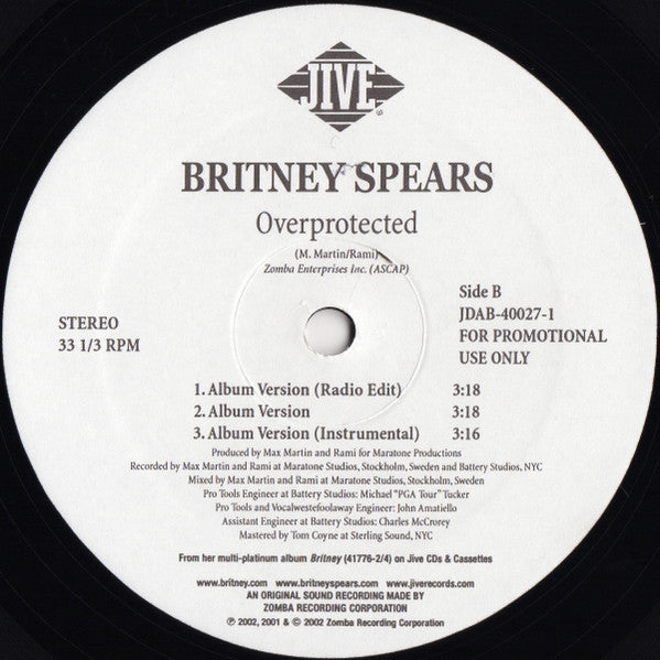 Britney Spears - Overprotected