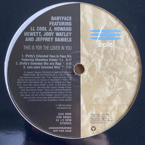 Babyface - This Is For The Lover In You