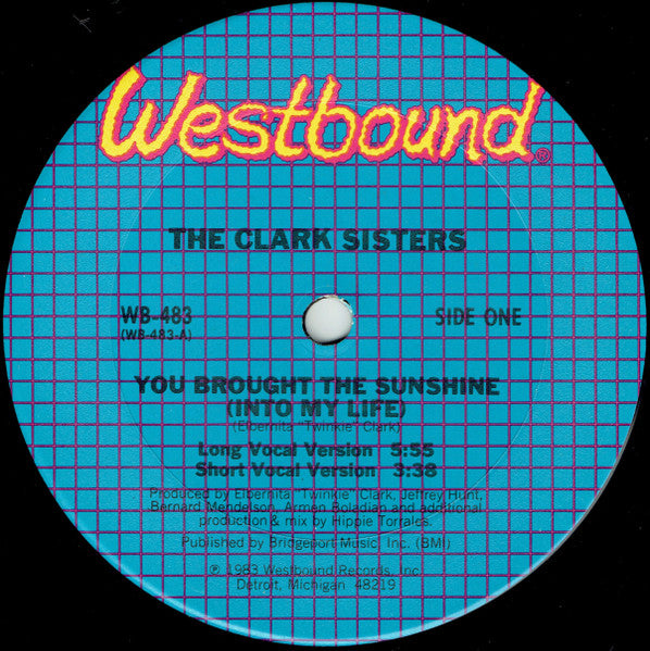 The Clark Sisters - You Brought The Sunshine (Into My Life)