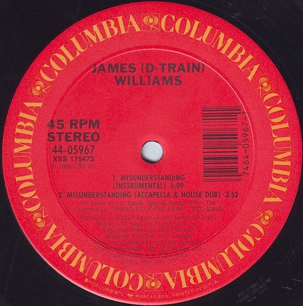 James "D-Train" Williams - Misunderstanding