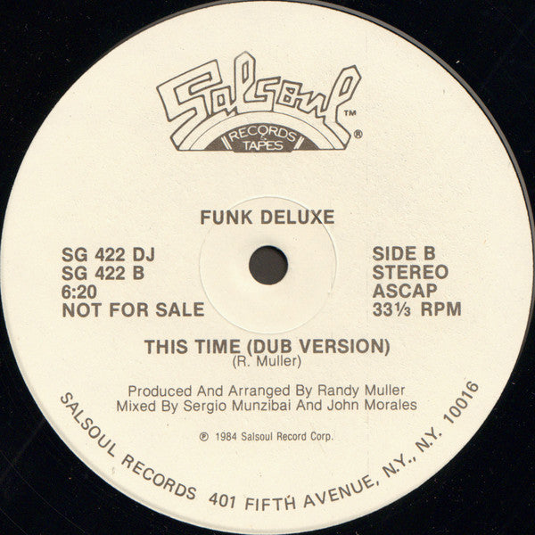 Funk Deluxe - This Time