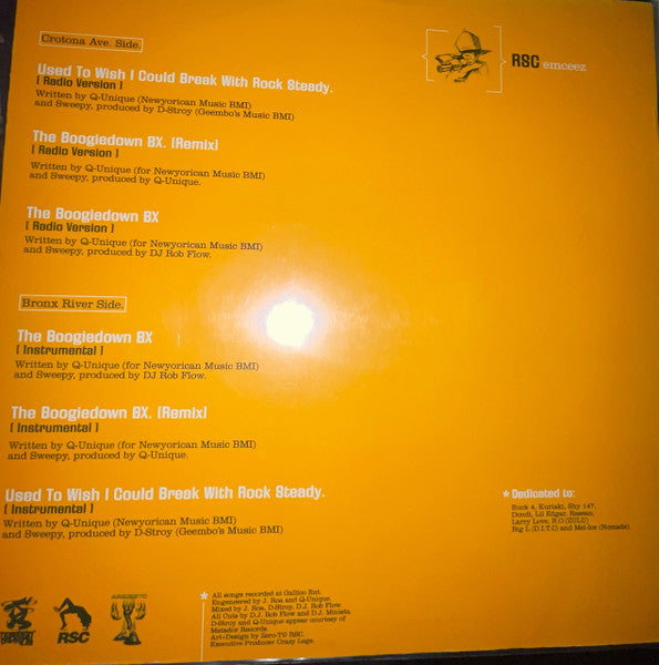 The Rock Steady Crew - Used To Wish I Could Break With Rock Steady