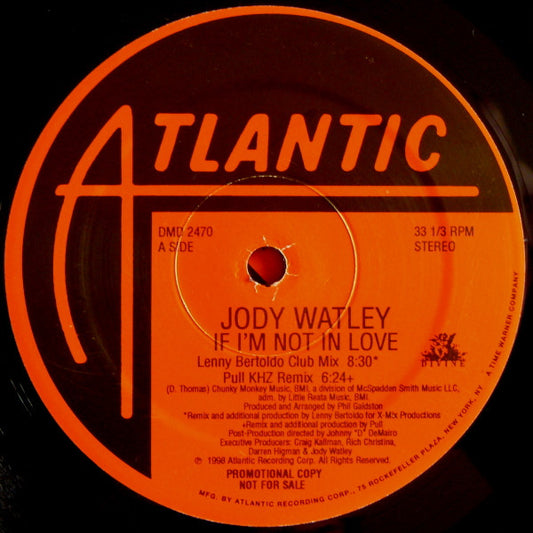 Jody Watley - If I'm Not In Love
