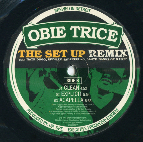 Obie Trice - The Set Up