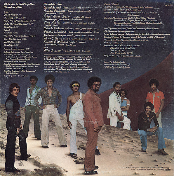 Chocolate Milk (2) - We're All In This Together