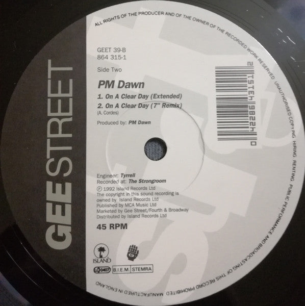 P.M. Dawn - I'd Die Without You