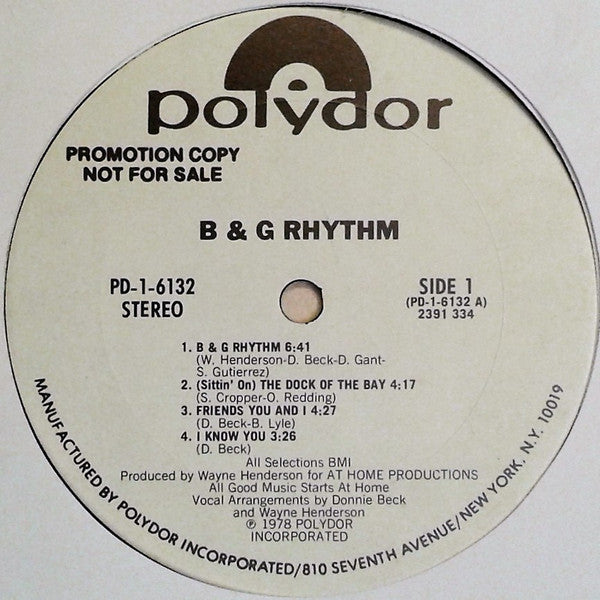 B & G Rhythm