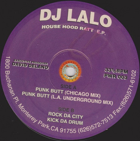 DJ Lalo - House Hood Ratt E.P.