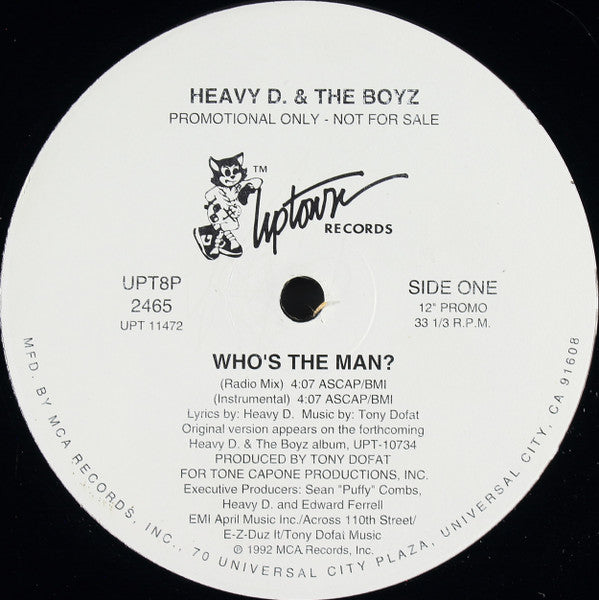 Heavy D. & The Boyz - Who's The Man?