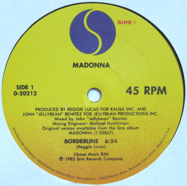 Madonna - Borderline
