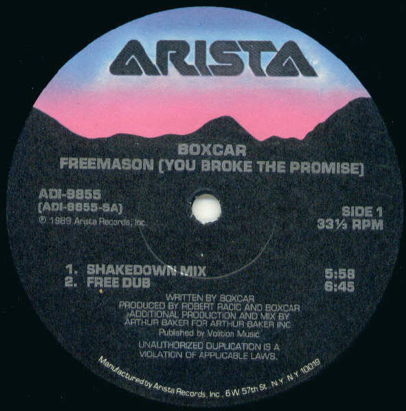 Boxcar - Freemason (You Broke The Promise)