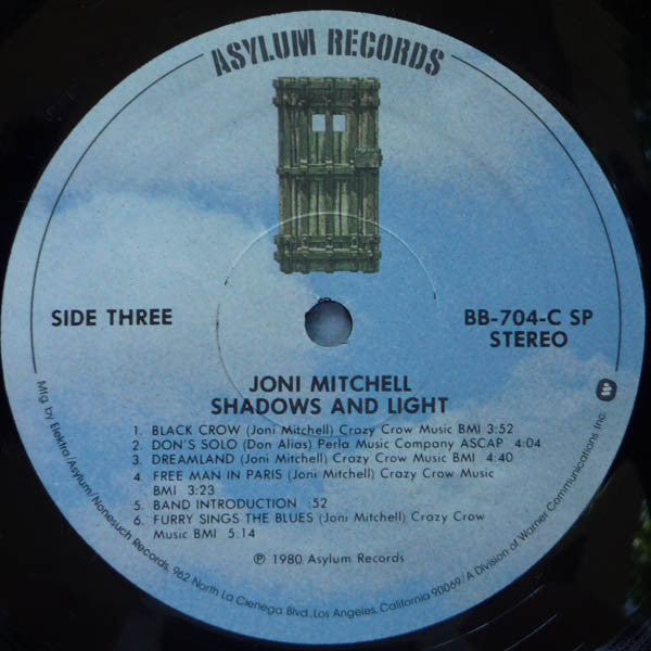 Joni Mitchell - Shadows And Light