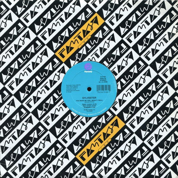 Sylvester - You Make Me Feel (Mighty Real) (12" Ultimix)
