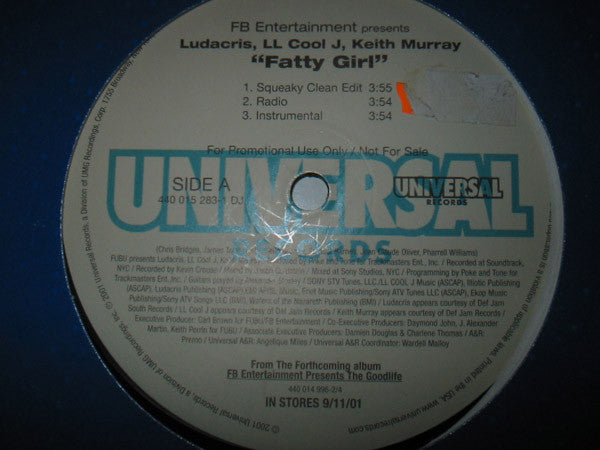 Ludacris - Fatty Girl