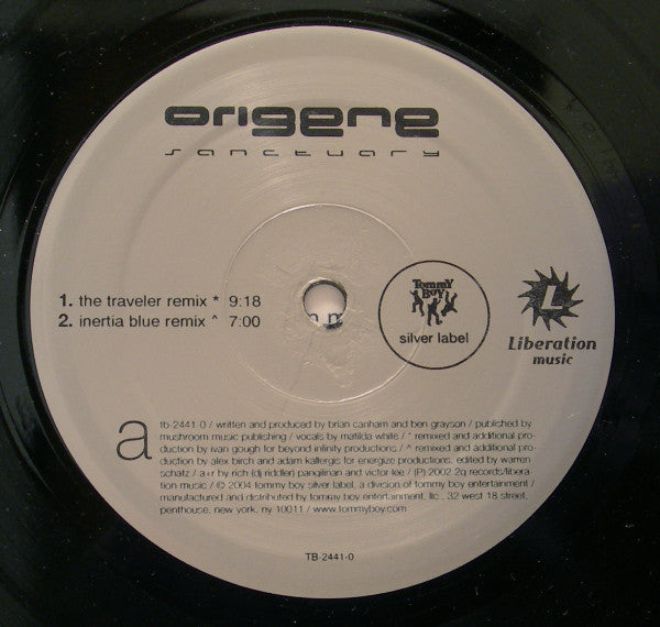 Origene - Sanctuary