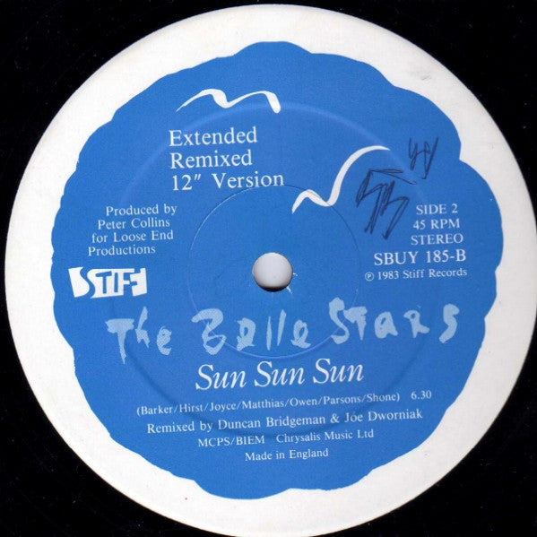 The Belle Stars - Indian Summer / Sun Sun Sun