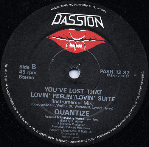 Quantize - You've Lost That Lovin' Feeling