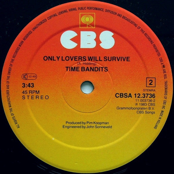 Time Bandits - I'm Only Shooting Love