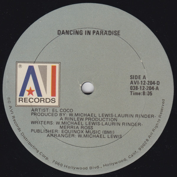 El Coco - Dancing In Paradise