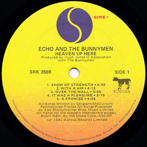 Echo & The Bunnymen - Heaven Up Here