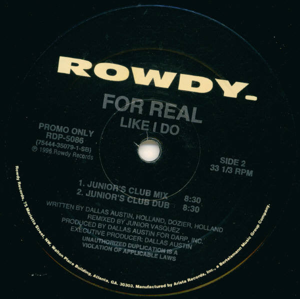 For Real - Like I Do (Remixes)