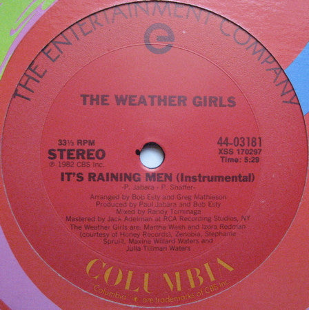 The Weather Girls - It's Raining Men