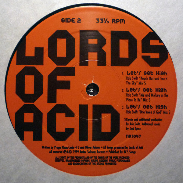 Lords Of Acid - Lover / Let's Get High