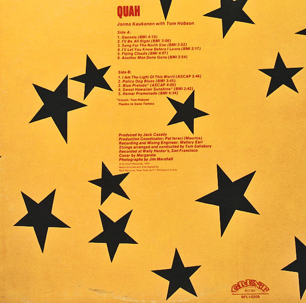 Jorma Kaukonen - Quah