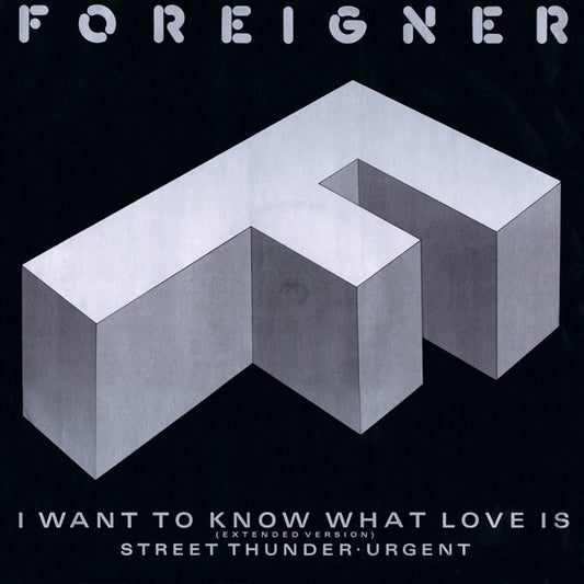 Foreigner - I Want To Know What Love Is / Urgent [12", UK IMPORT]