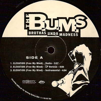 The B.U.M.S. (Brothas Unda Madness) - Elevation (Free My Mind) / 6 Figures And Up