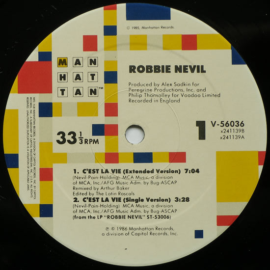 Robbie Nevil - C'est La Vie