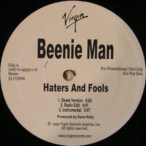 Beenie Man - Haters And Fools / Analyze This