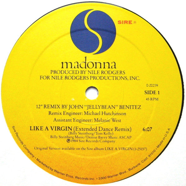 Madonna - Like A Virgin