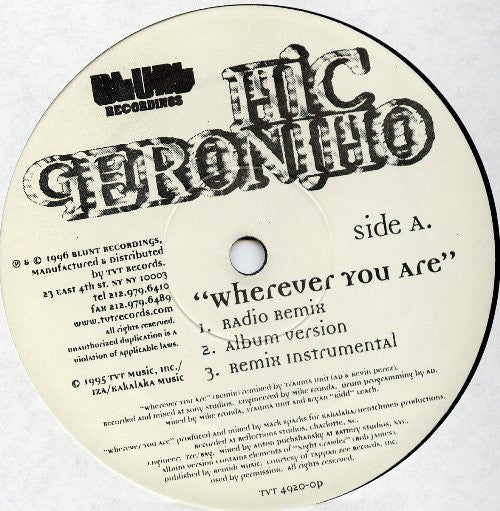 Mic Geronimo - Wherever You Are / Men Vs Many