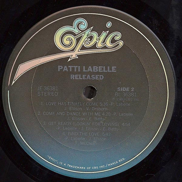 Patti LaBelle - Released