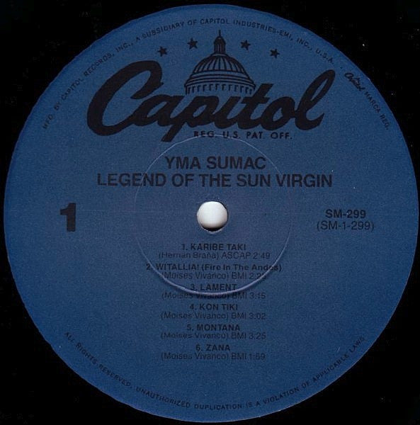 Yma Sumac - Legend Of The Sun Virgin