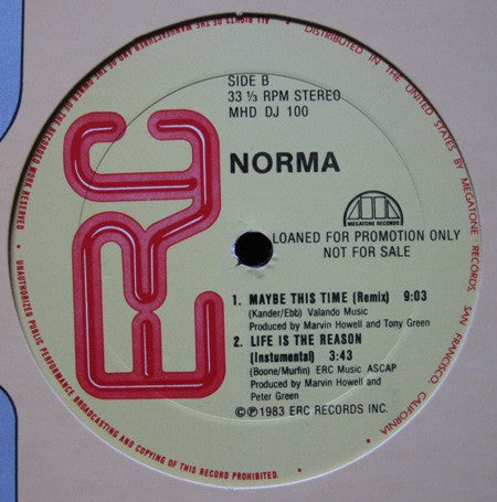 Norma Lewis - Life Is The Reason