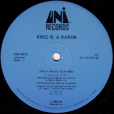 Eric B. & Rakim - The R