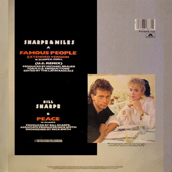 Sharpe & Niles - Famous People