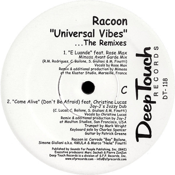 Racoon (5) - Universal Vibes (The Remixes)