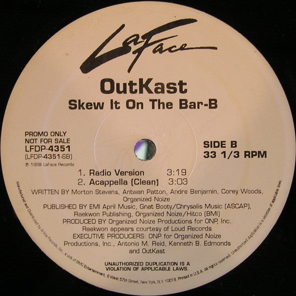 OutKast - Skew It On The Bar-B