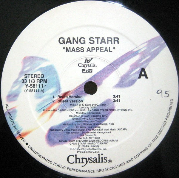 Gang Starr - Mass Appeal