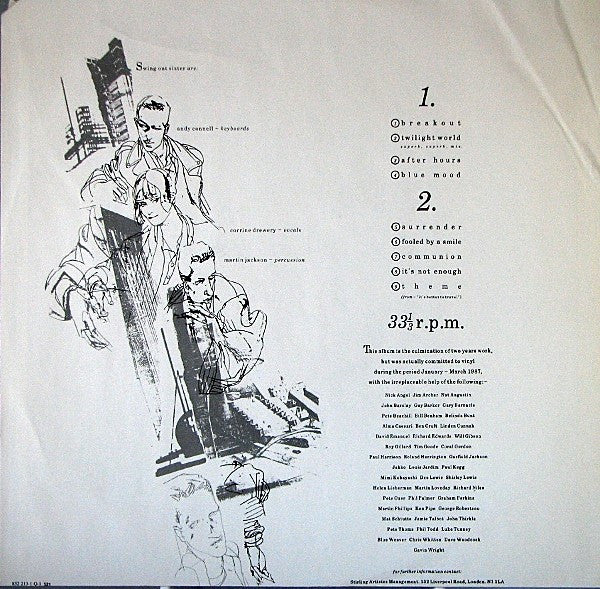 Swing Out Sister - It's Better To Travel