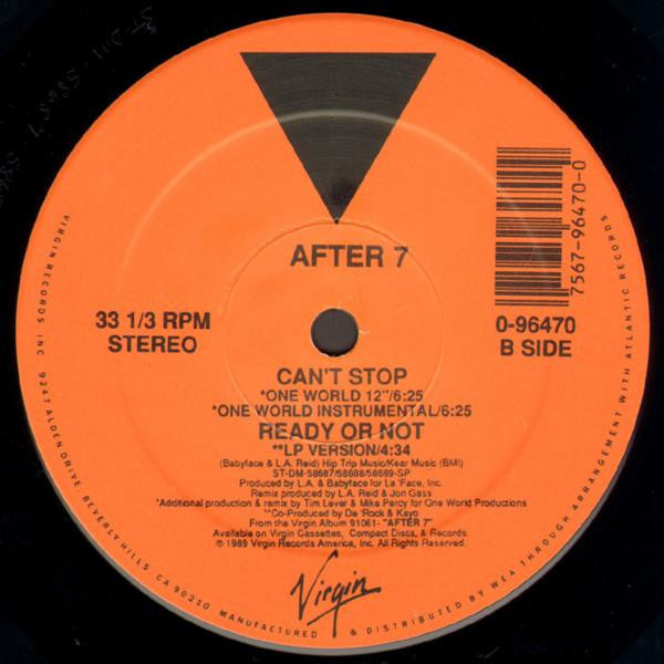 After 7 - Can't Stop