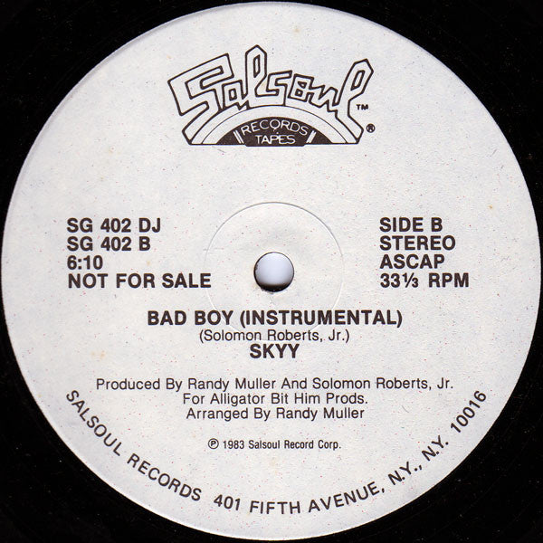 Skyy - Bad Boy