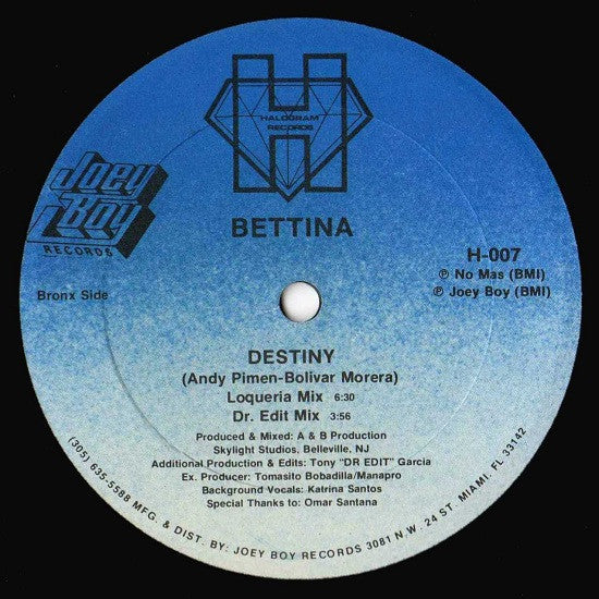 Bettina - Destiny